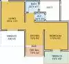 Floor plan for Maple Aapla Ghar Ambegaon Annex