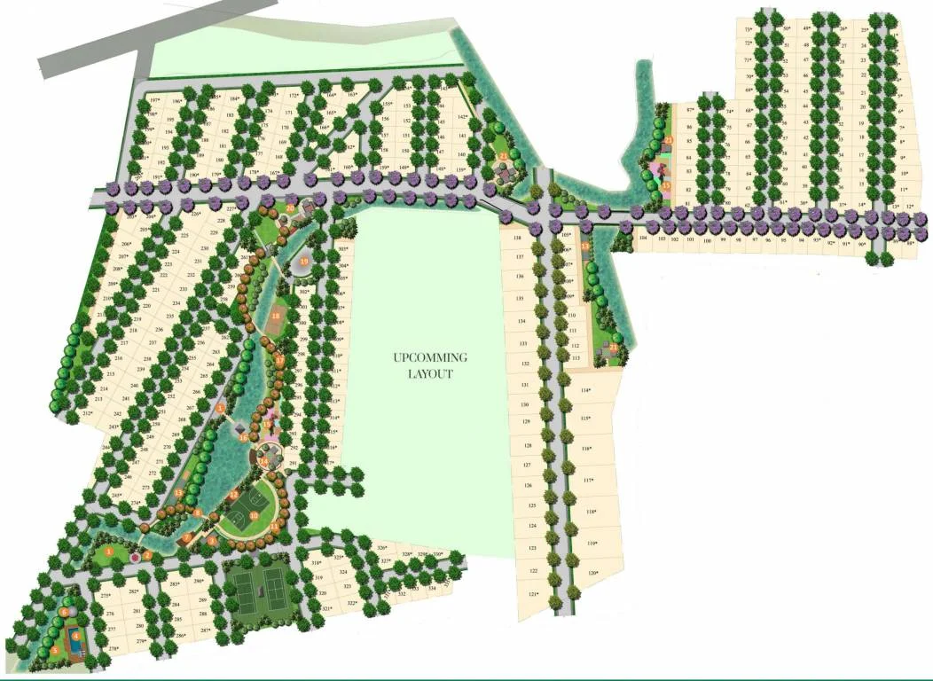 Floor plan for SB Eco Springs