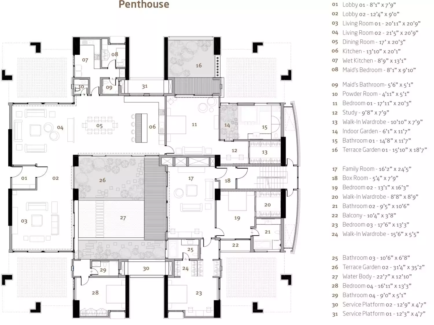 Floor plan for Total Environment The Magic Faraway Tree