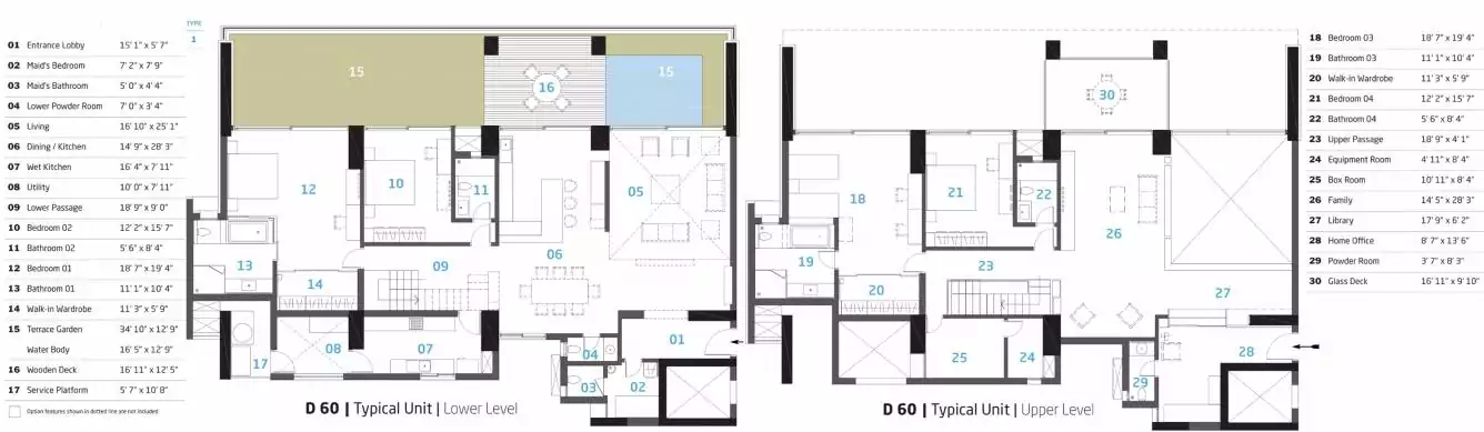 Floor plan for Total Environment Songs From The Wood