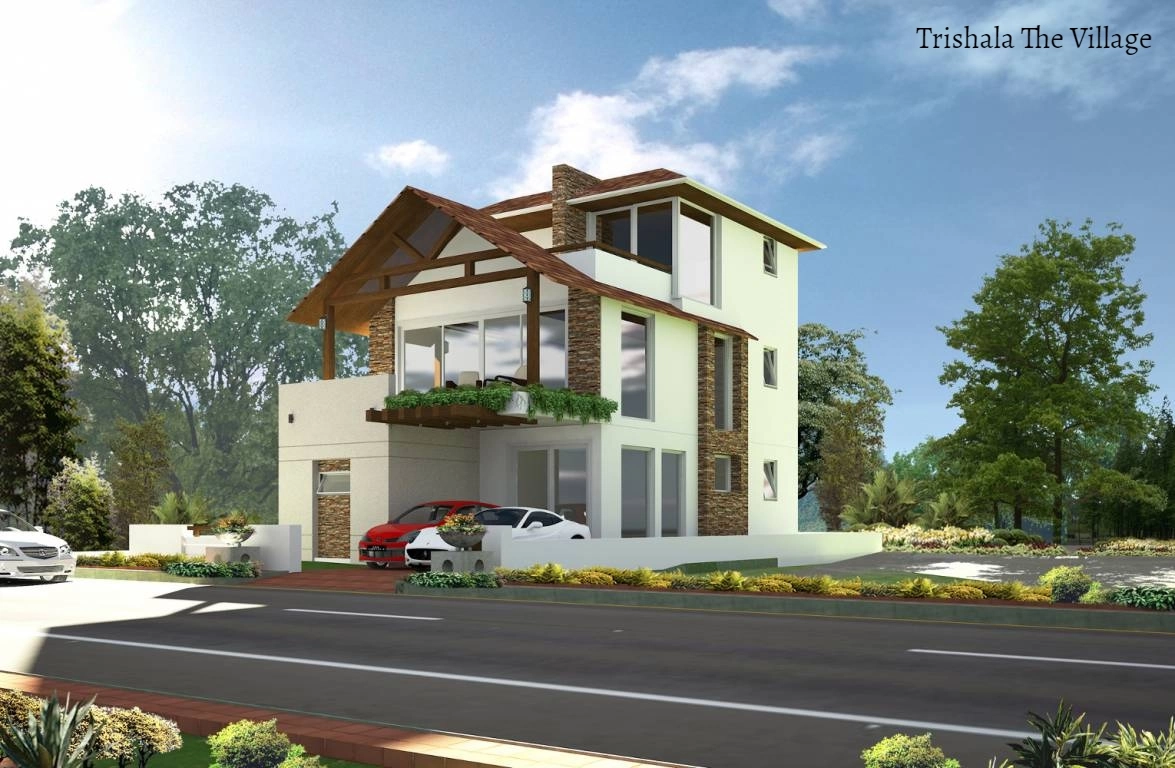 Floor plan for Trishala The Village