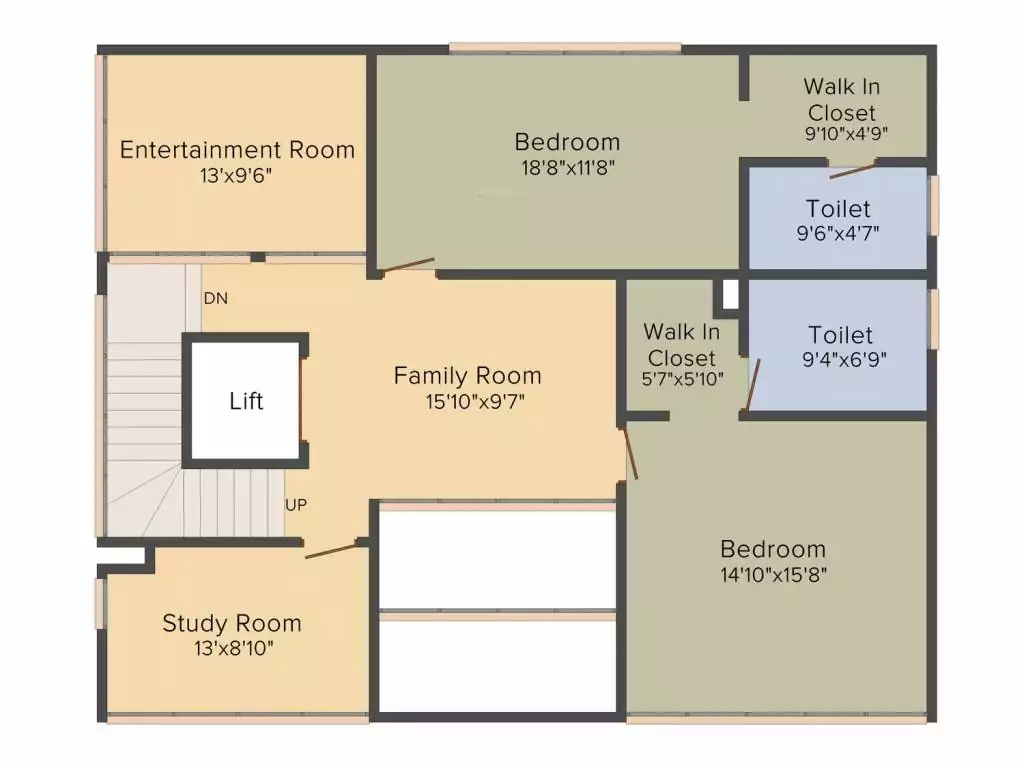 Floor plan for Aliens Space Station Township