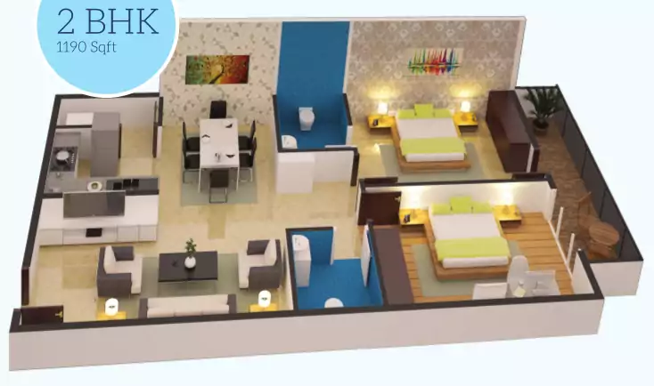 Floor plan for Sri Sway Symphony