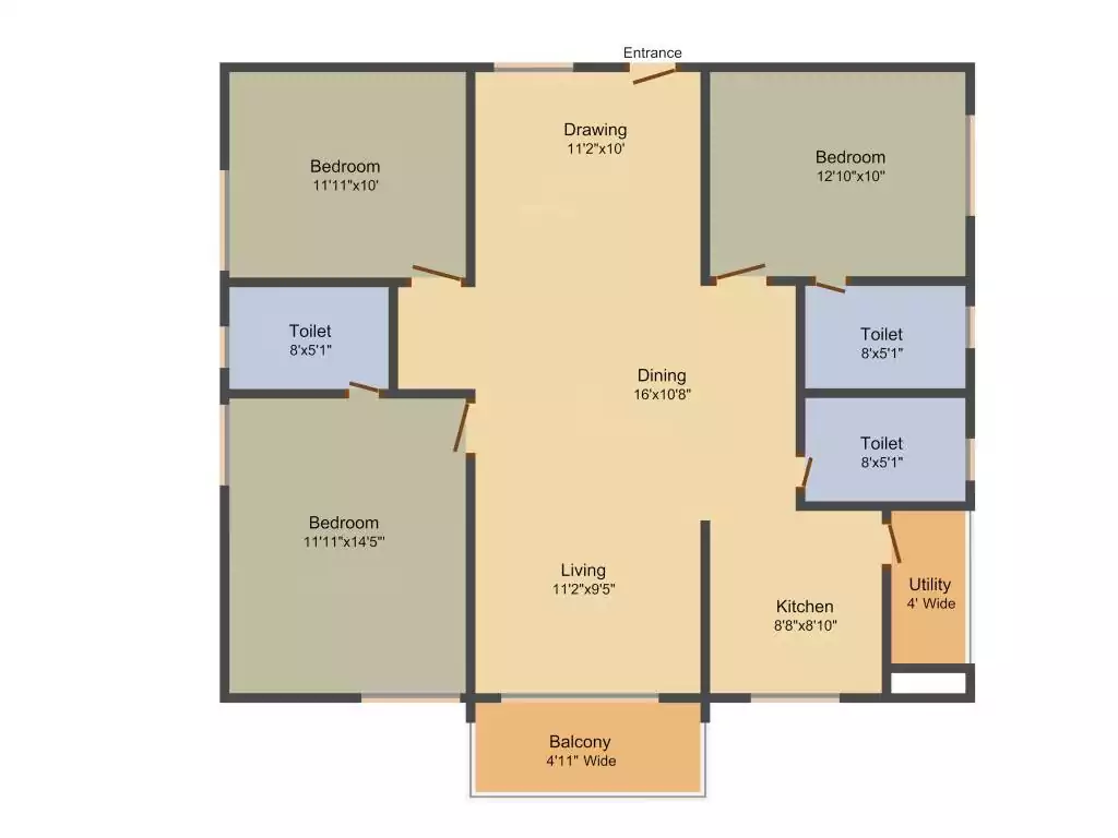 Floor plan for Sumadhura Acropolis